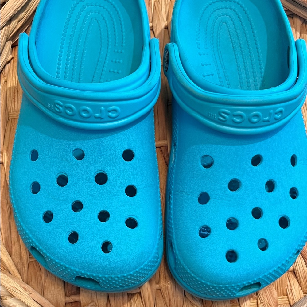 CROCS Sandals - Vibrant Teal Blue - Picture 9 of 9